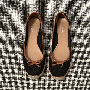 Coach Black and Tan Women's Loafers